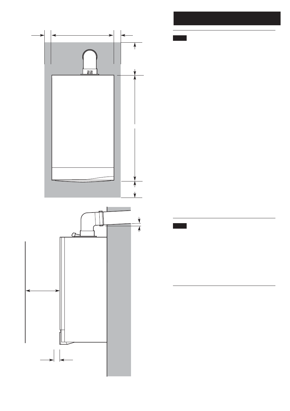 0 site requirements | Baxi Potterton Heatmax Combi HE Condensing Combination Boiler User Manual | Page 15 / 60