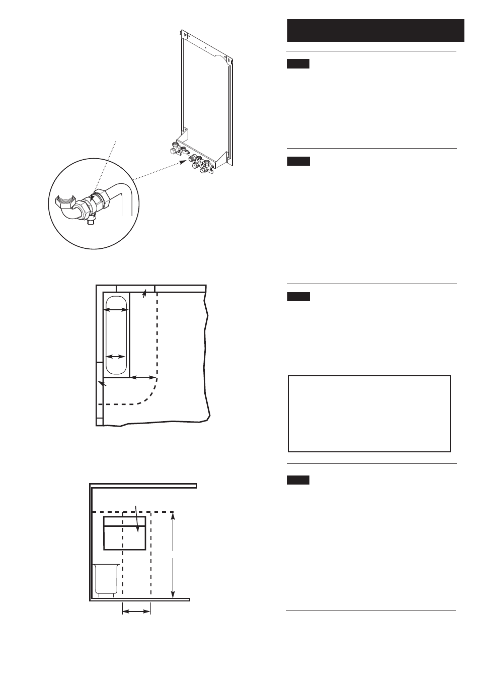 0 site requirement | Baxi Potterton Heatmax Combi HE Condensing Combination Boiler User Manual | Page 16 / 60