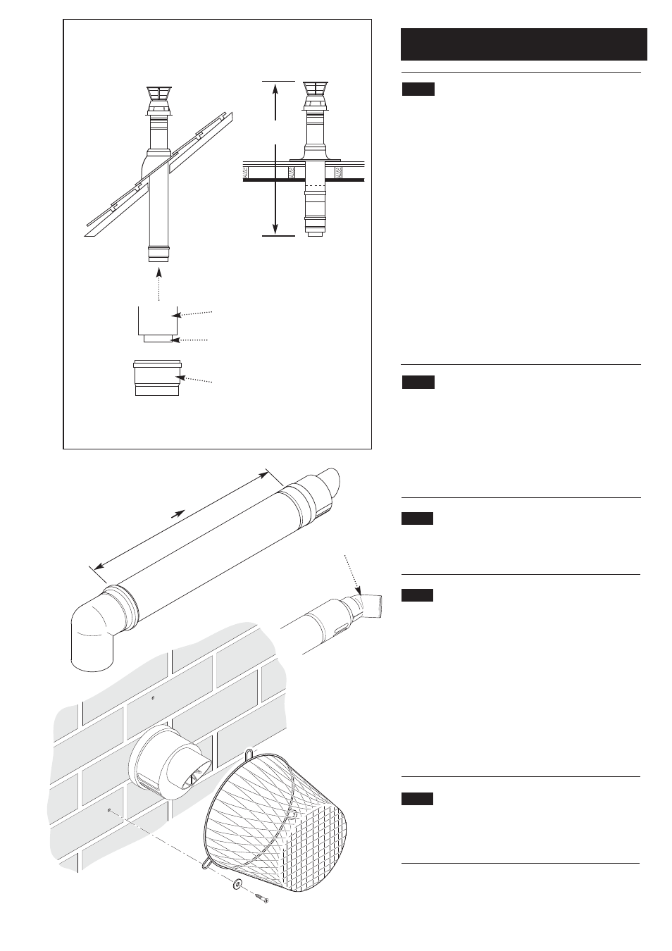 0 flue options | Baxi Potterton Heatmax Combi HE Condensing Combination Boiler User Manual | Page 24 / 60