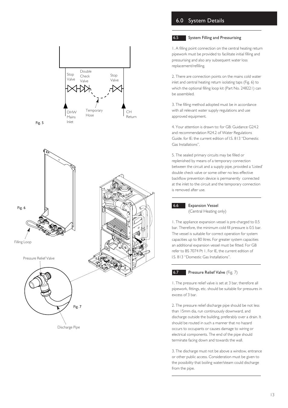 0 system details | Baxi Potterton 80 HE User Manual | Page 13 / 52