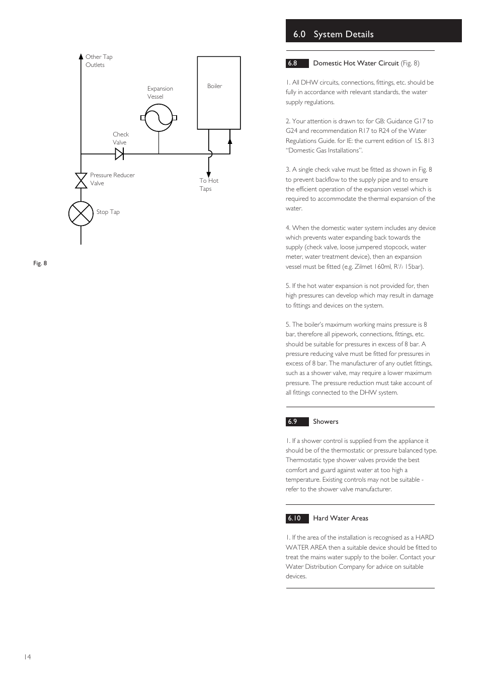 0 system details | Baxi Potterton 80 HE User Manual | Page 14 / 52