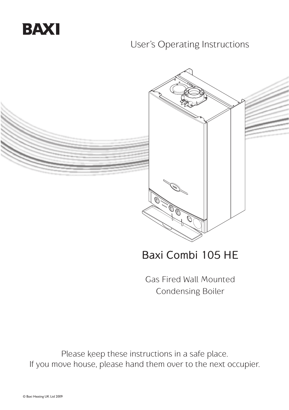 Baxi Potterton COMBI 105 HE User Manual | 12 pages