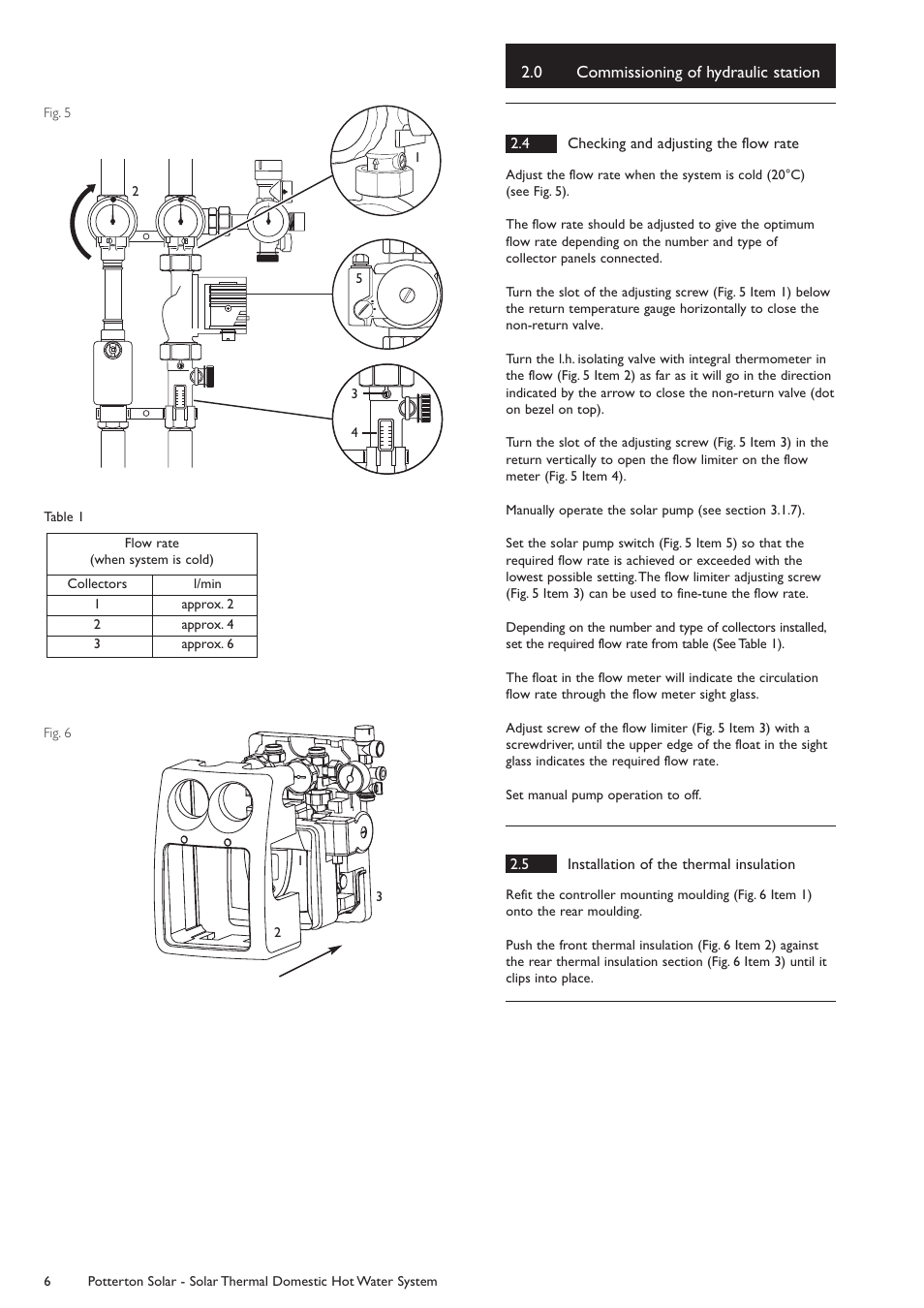 Baxi Potterton Solar User Manual | Page 6 / 32