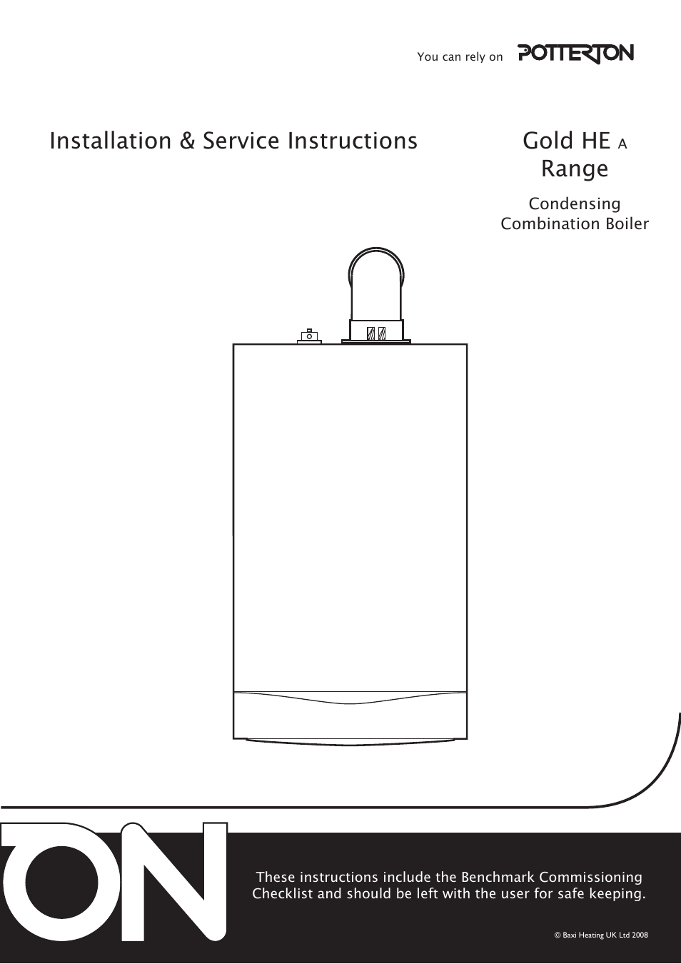 Baxi Potterton Gold HE A Range User Manual | 60 pages