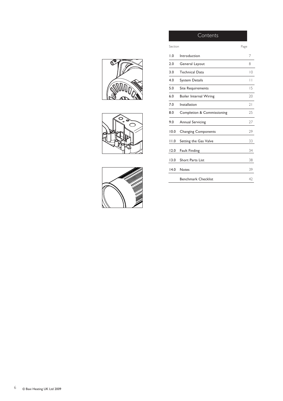 Baxi Potterton BBU 15 HE User Manual | Page 6 / 44