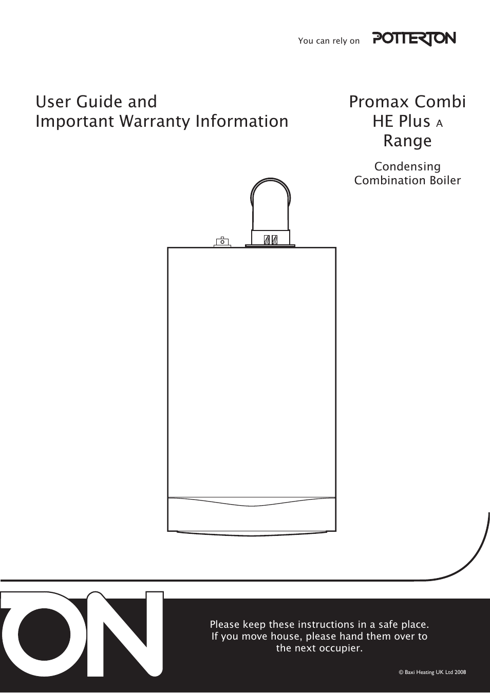 Baxi Potterton HE Plus A User Manual | 12 pages