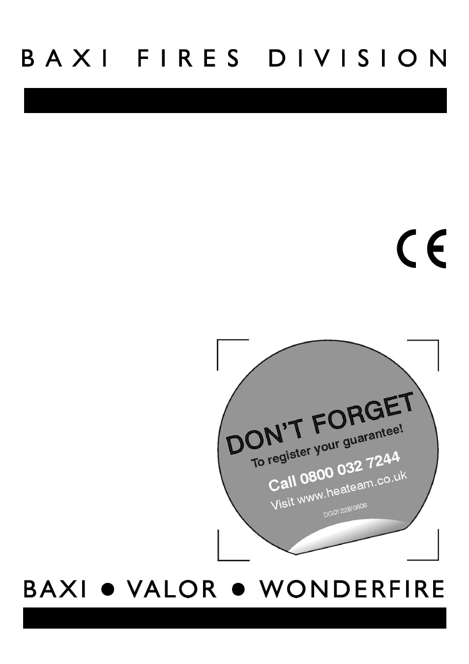 Baxi Potterton 339 User Manual | 11 pages