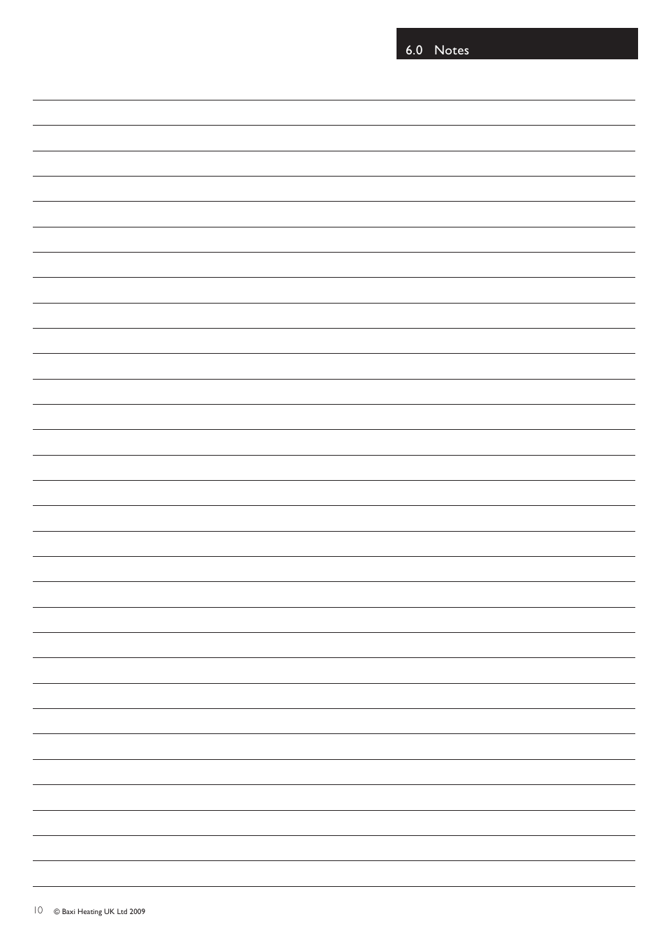 Baxi Potterton Promax 15/2 User Manual | Page 10 / 12