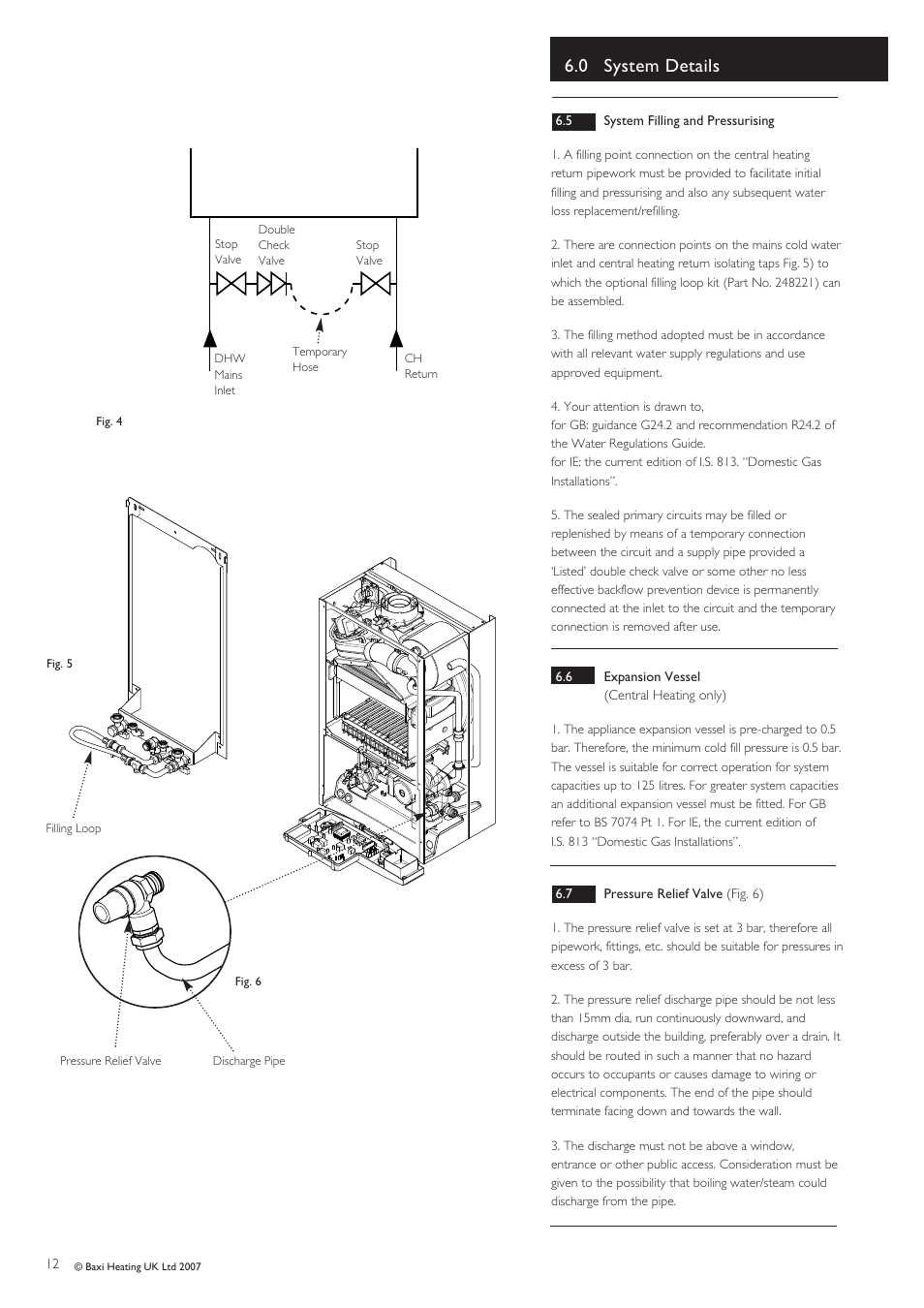 0 system details | Baxi Potterton PERFORMA 30 HE User Manual | Page 12 / 56