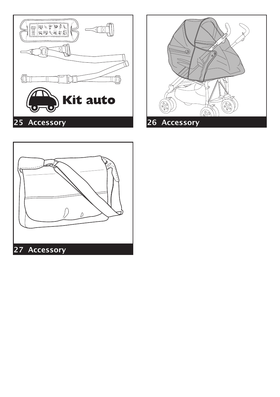 Kit auto | Peg-Perego Navetta S User Manual | Page 6 / 32