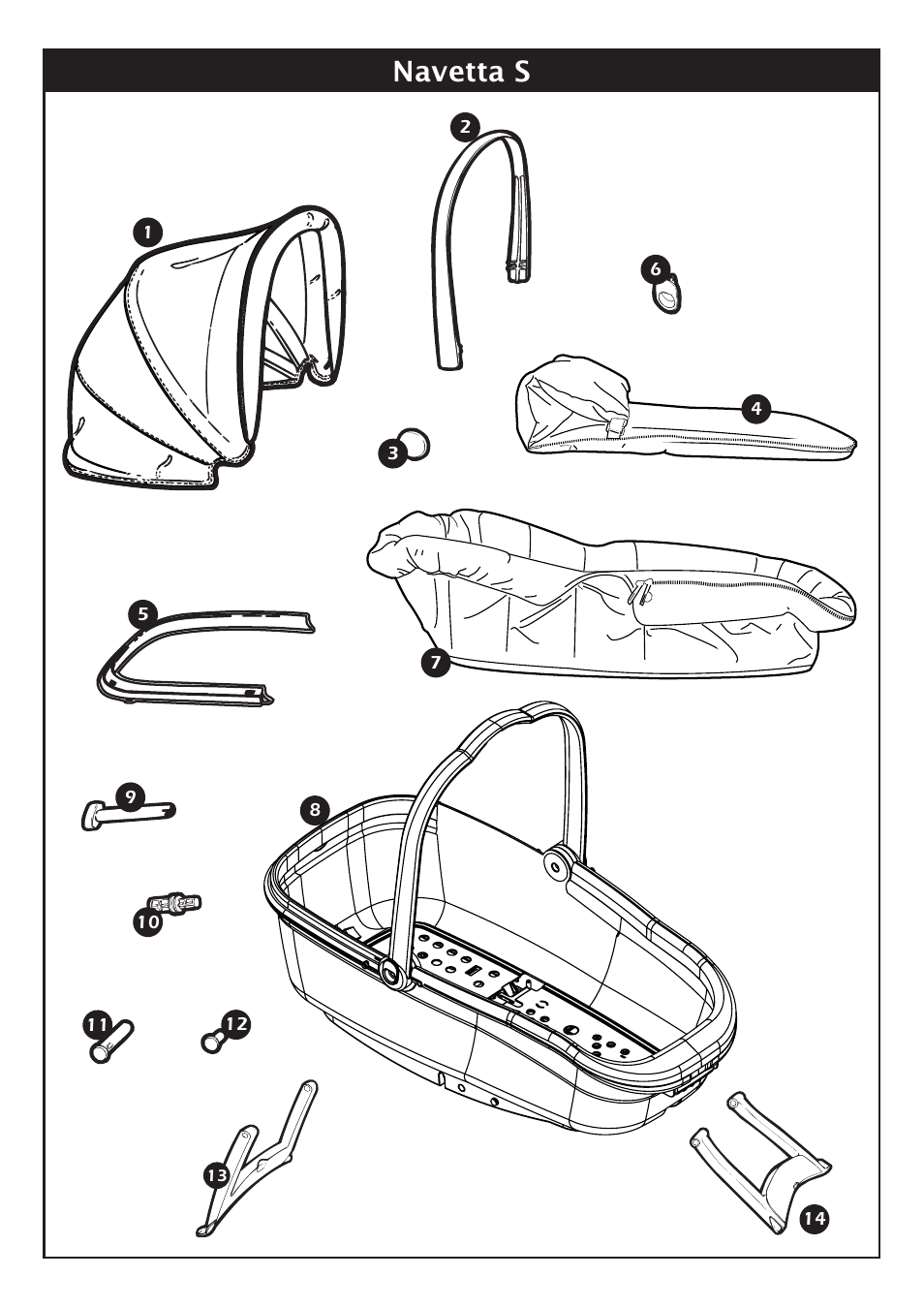 Navetta s | Peg-Perego Navetta S User Manual | Page 7 / 32