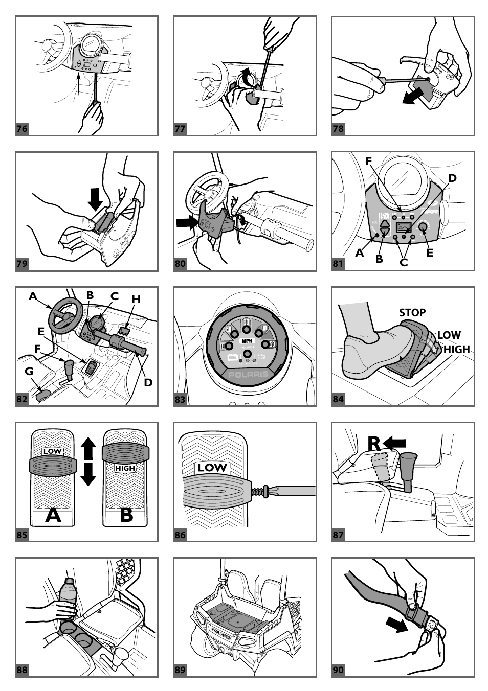 Ab r | Peg-Perego Polaris Ranger RZR User Manual | Page 7 / 52