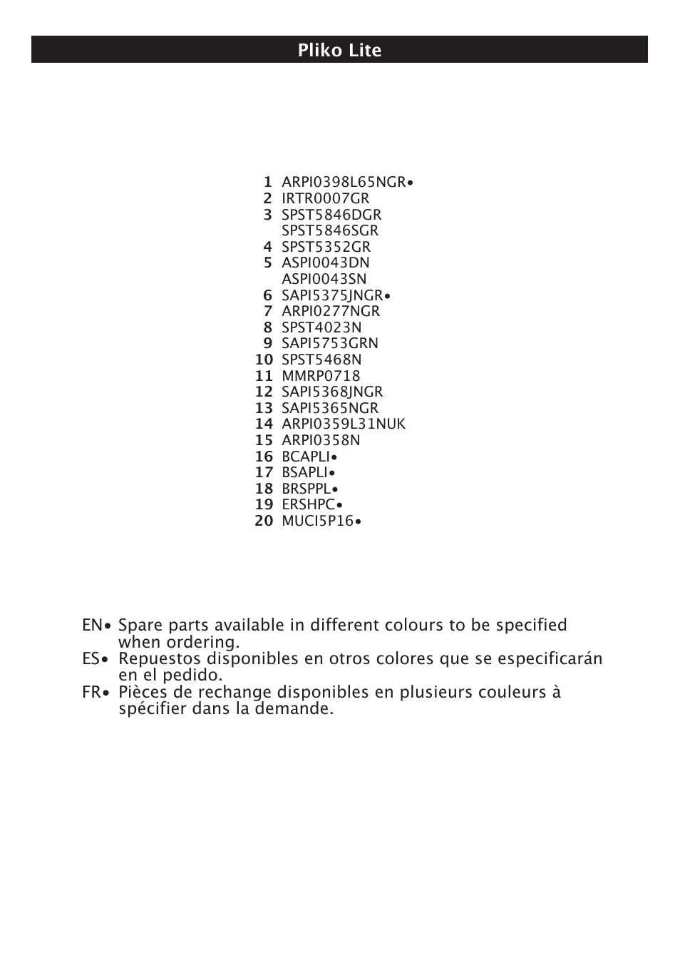 Peg-Perego P3 User Manual | Page 9 / 20