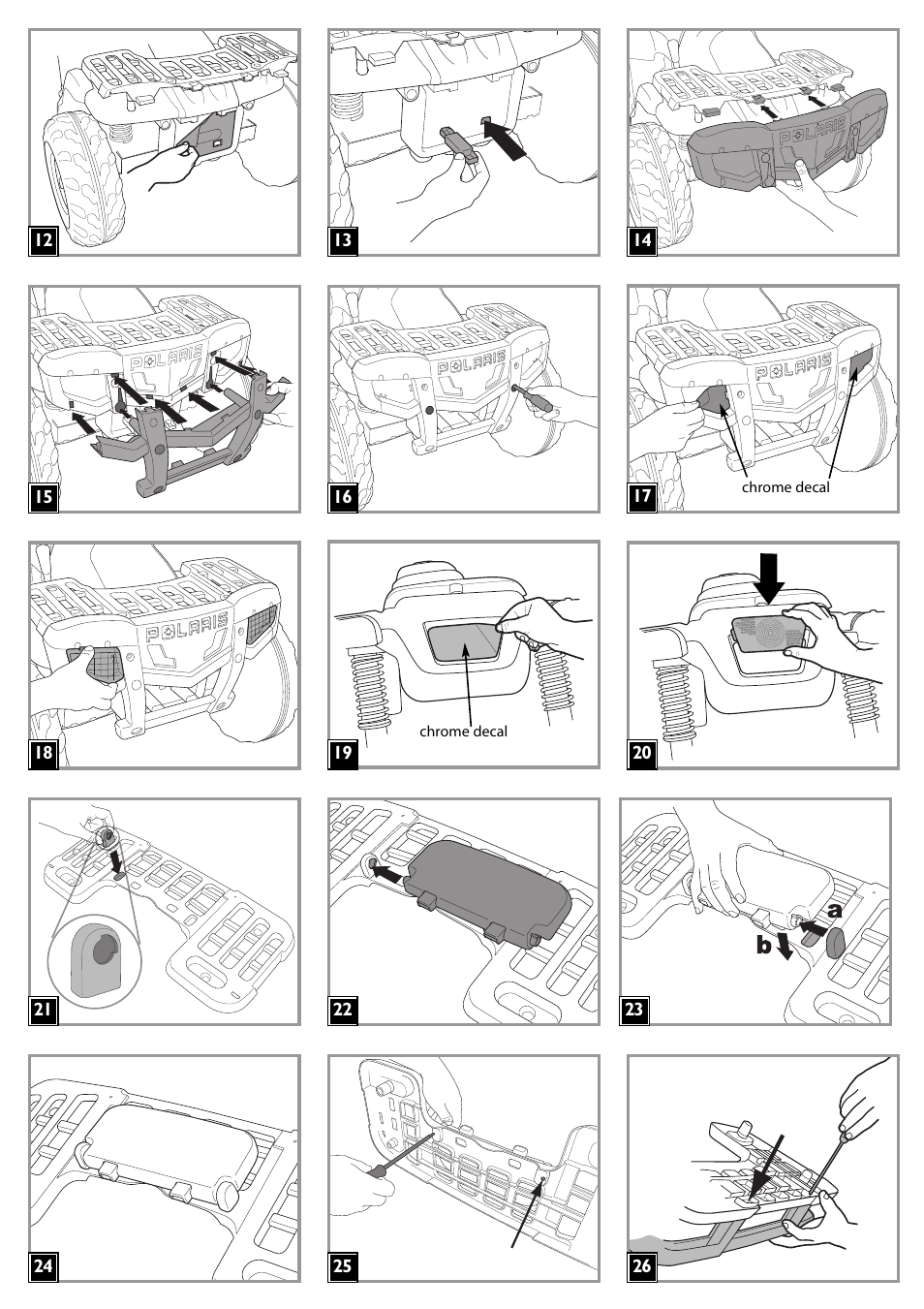 Peg-Perego POLARIS IGOD0515 User Manual | Page 3 / 24