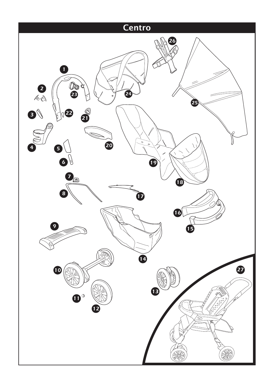 Centro | Peg-Perego Centro User Manual | Page 12 / 56