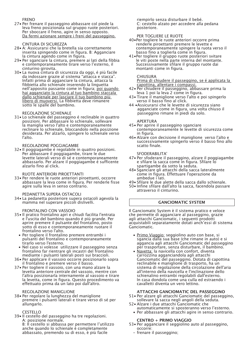 Peg-Perego Centro User Manual | Page 15 / 56