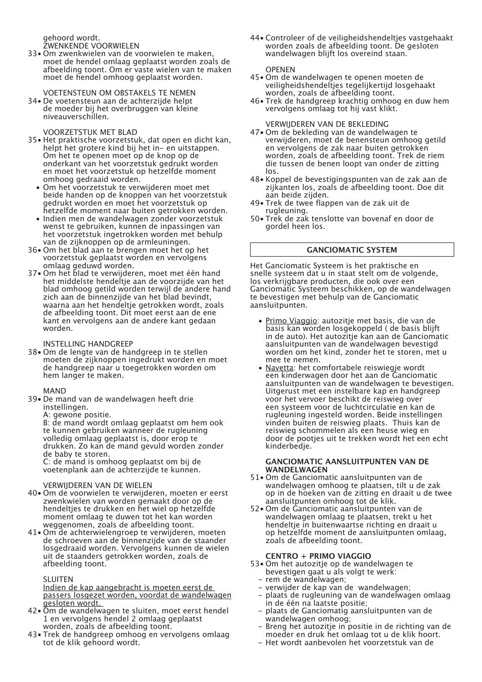 Peg-Perego Centro User Manual | Page 35 / 56