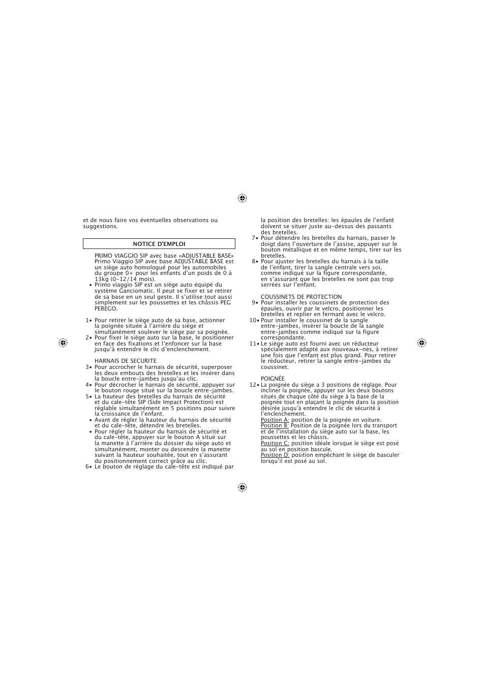 Peg-Perego ECE R44 User Manual | Page 25 / 93