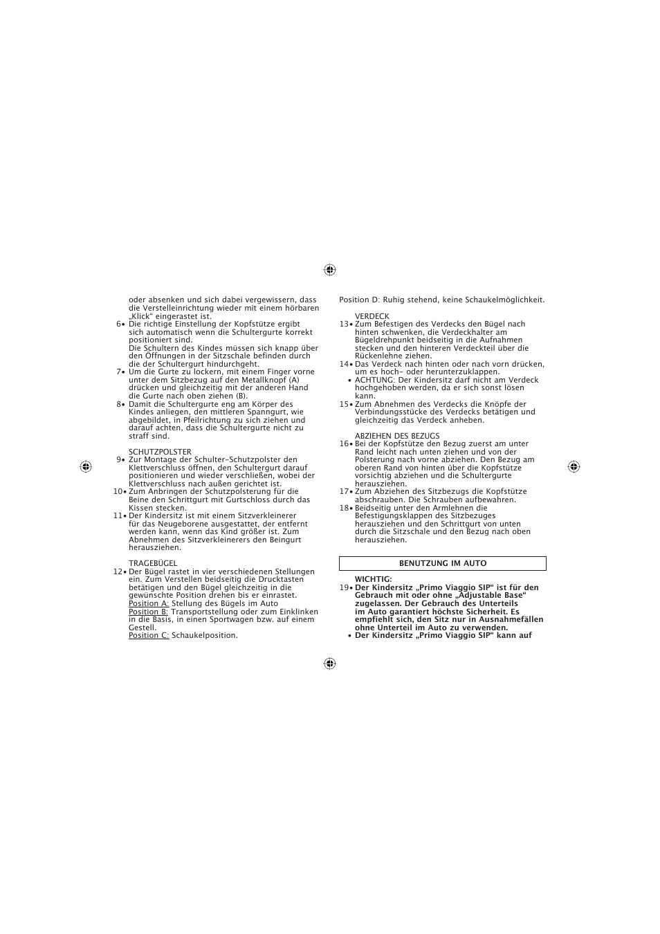 Peg-Perego ECE R44 User Manual | Page 31 / 93