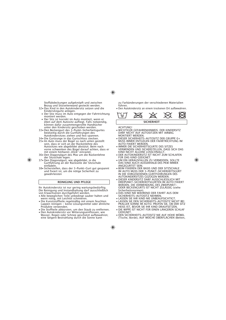Peg-Perego ECE R44 User Manual | Page 33 / 93