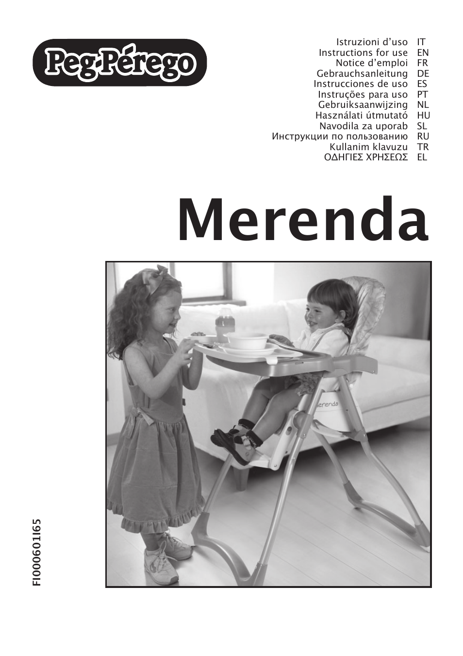 Peg-Perego Merenda User Manual | 28 pages