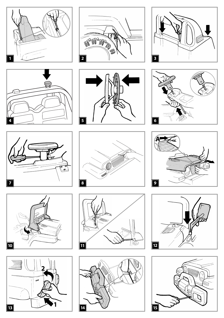 A1 2 | Peg-Perego SPORT RALLY IGOD0038 User Manual | Page 2 / 32