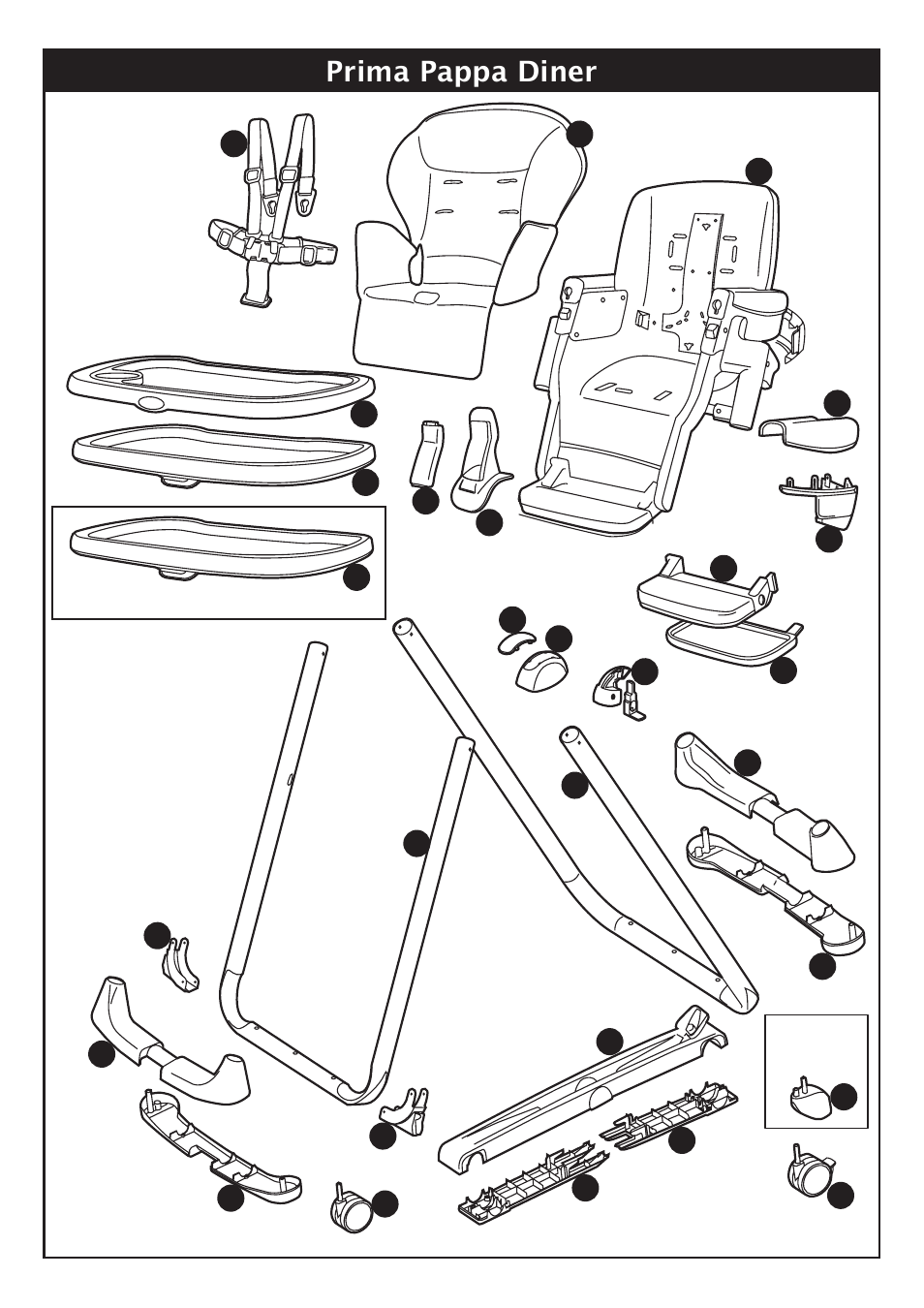 Prima pappa diner | Peg-Perego FINA0601I60 User Manual | Page 7 / 16