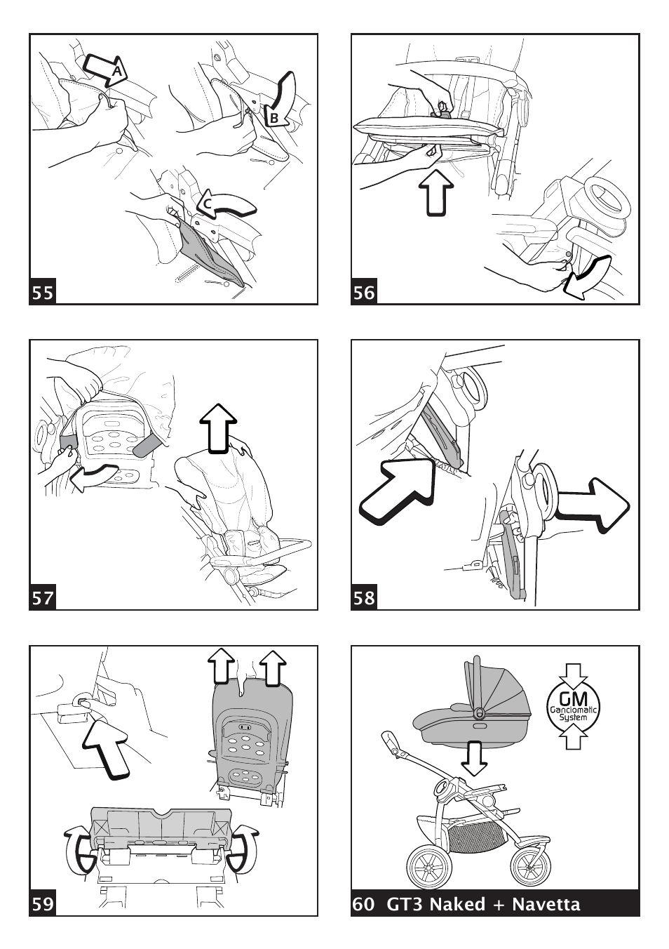 Peg-Perego GT3 User Manual | Page 11 / 76