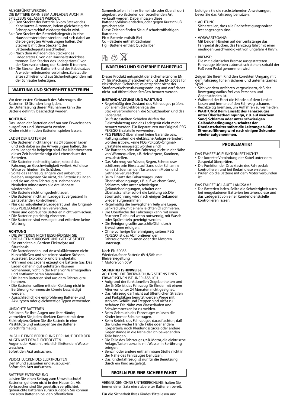 Peg-Perego IGED1091 User Manual | Page 11 / 32