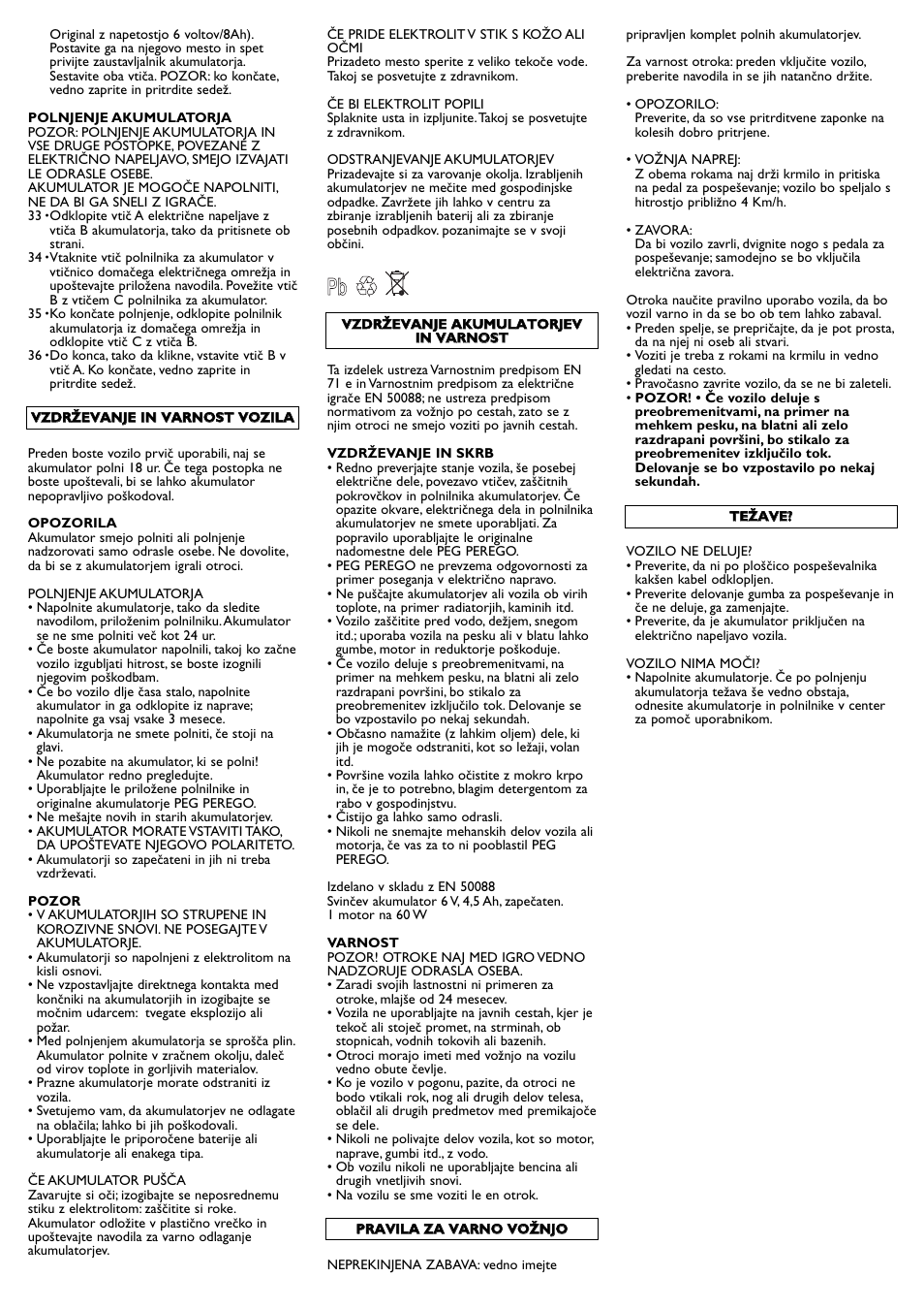 Peg-Perego IGED1091 User Manual | Page 16 / 32