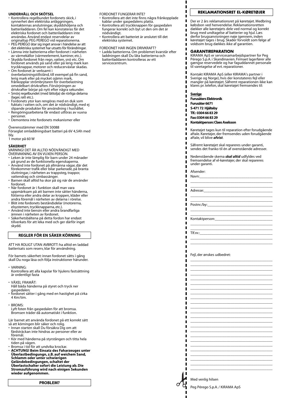 Peg-Perego IGED1091 User Manual | Page 23 / 32