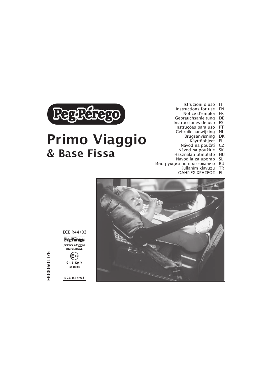 Peg-Perego Base Fissa User Manual | 68 pages