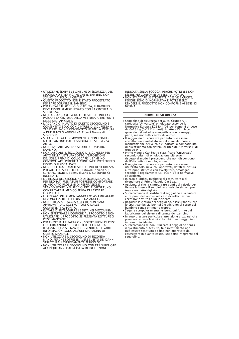 Peg-Perego Base Fissa User Manual | Page 12 / 68