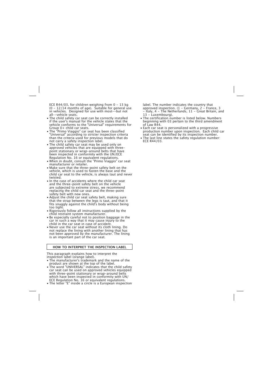 Peg-Perego Base Fissa User Manual | Page 16 / 68