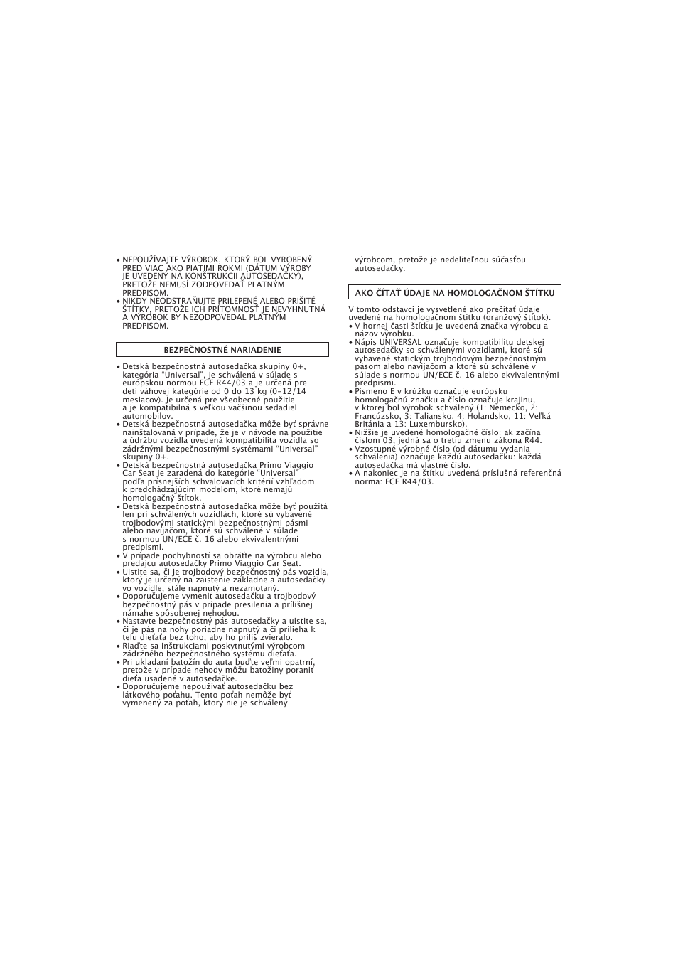 Peg-Perego Base Fissa User Manual | Page 47 / 68