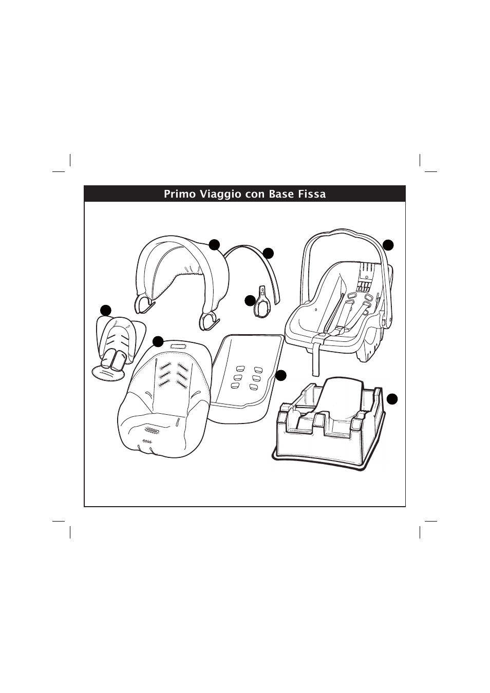 Peg-Perego Base Fissa User Manual | Page 8 / 68