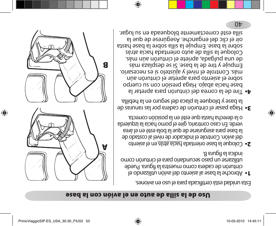 Peg-Perego PRIMO VIAGGIO SIP ES 30.30 User Manual | Page 53 / 92