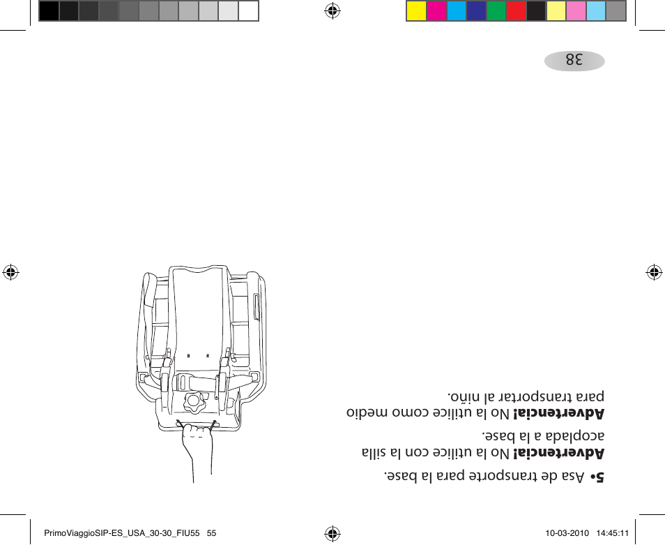 Peg-Perego PRIMO VIAGGIO SIP ES 30.30 User Manual | Page 55 / 92