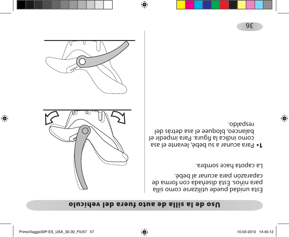 Peg-Perego PRIMO VIAGGIO SIP ES 30.30 User Manual | Page 57 / 92
