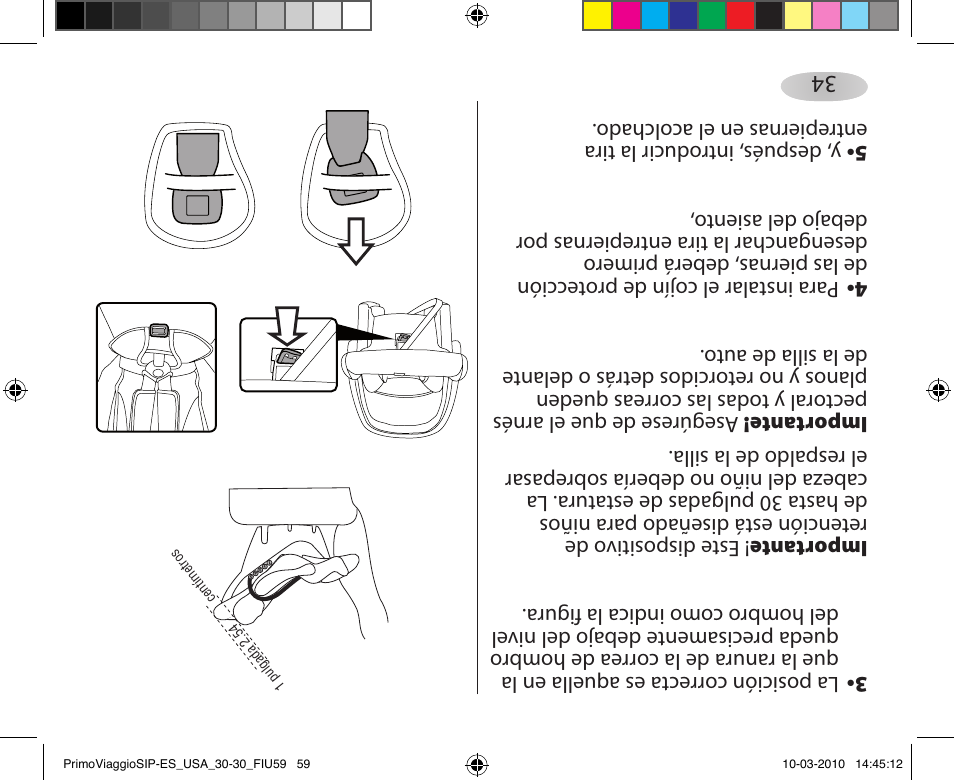 Peg-Perego PRIMO VIAGGIO SIP ES 30.30 User Manual | Page 59 / 92