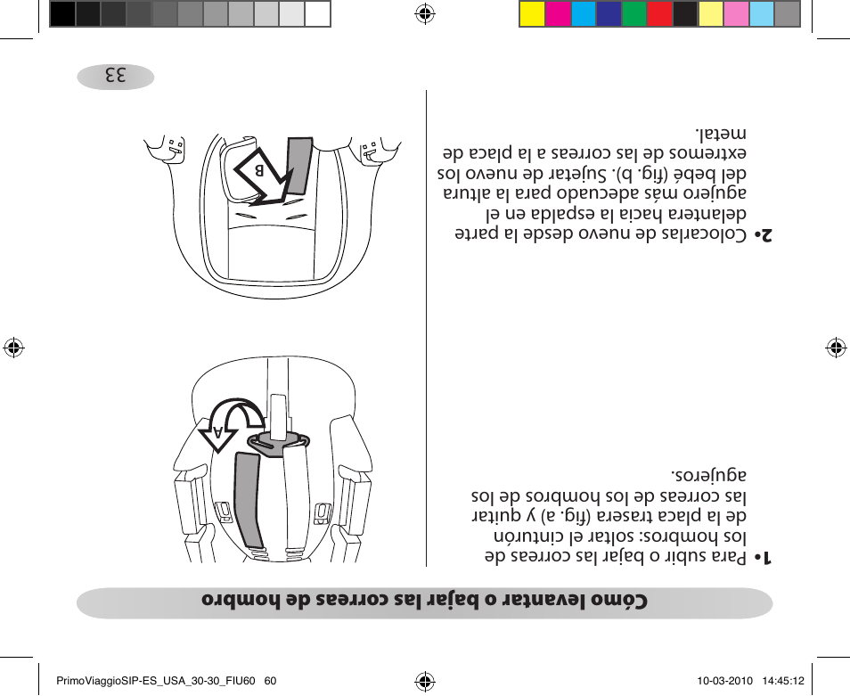 Peg-Perego PRIMO VIAGGIO SIP ES 30.30 User Manual | Page 60 / 92