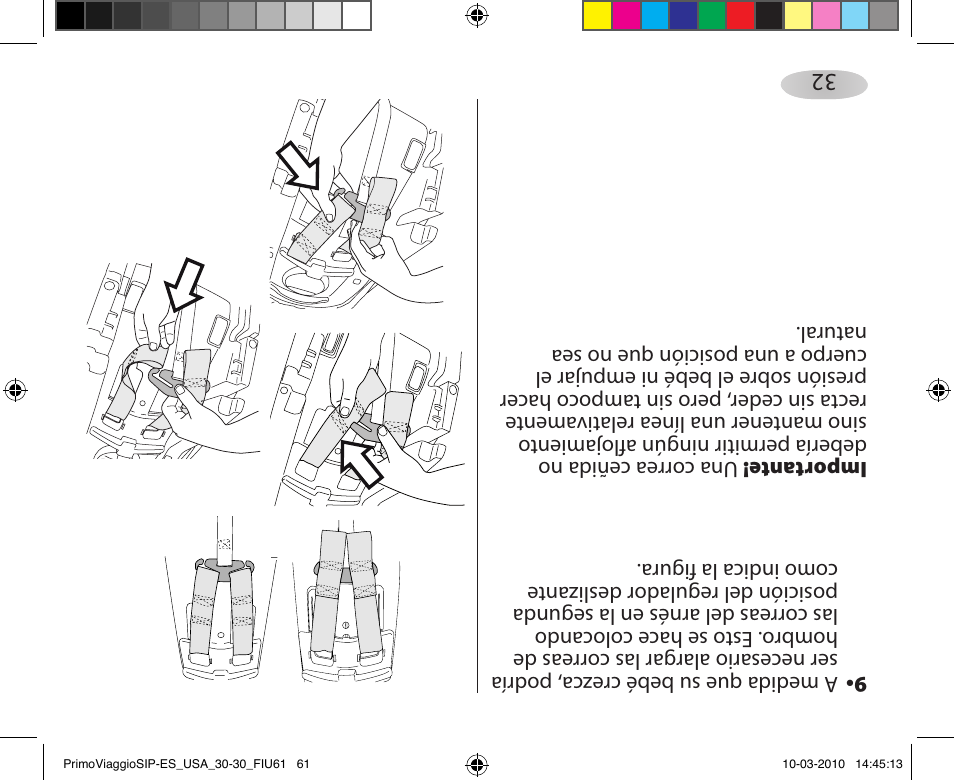 Peg-Perego PRIMO VIAGGIO SIP ES 30.30 User Manual | Page 61 / 92