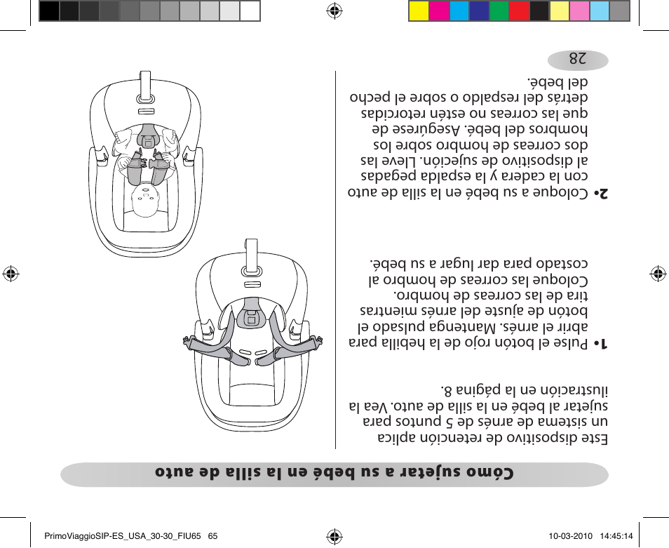 Peg-Perego PRIMO VIAGGIO SIP ES 30.30 User Manual | Page 65 / 92