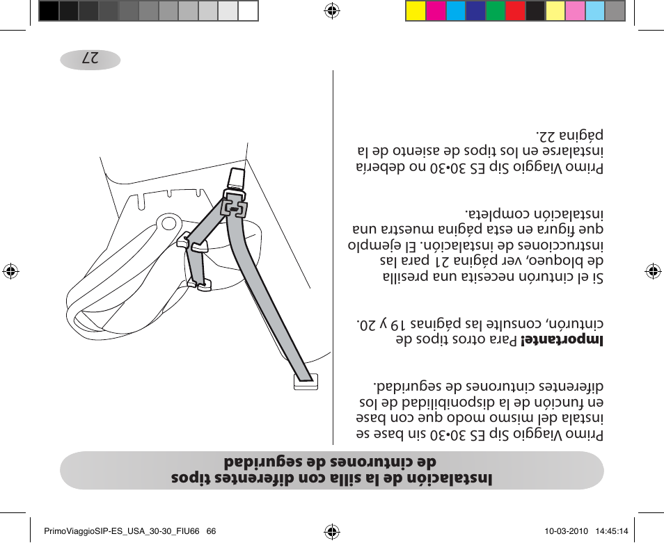 Peg-Perego PRIMO VIAGGIO SIP ES 30.30 User Manual | Page 66 / 92