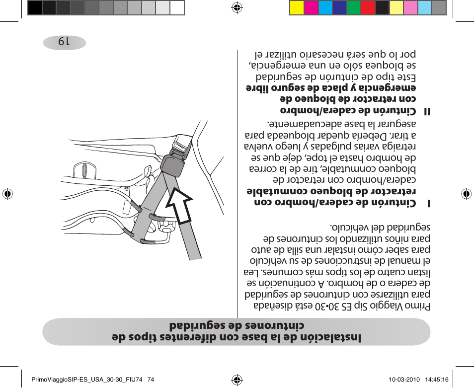Peg-Perego PRIMO VIAGGIO SIP ES 30.30 User Manual | Page 74 / 92