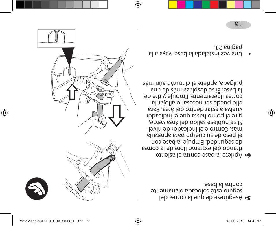 Peg-Perego PRIMO VIAGGIO SIP ES 30.30 User Manual | Page 77 / 92