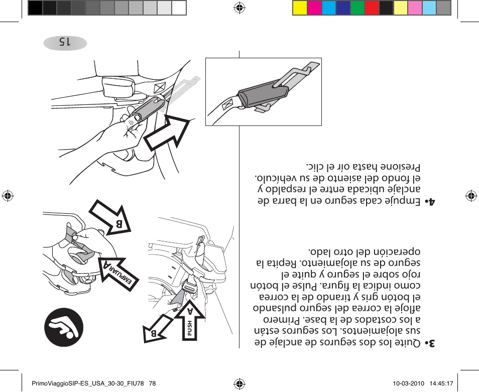 Peg-Perego PRIMO VIAGGIO SIP ES 30.30 User Manual | Page 78 / 92
