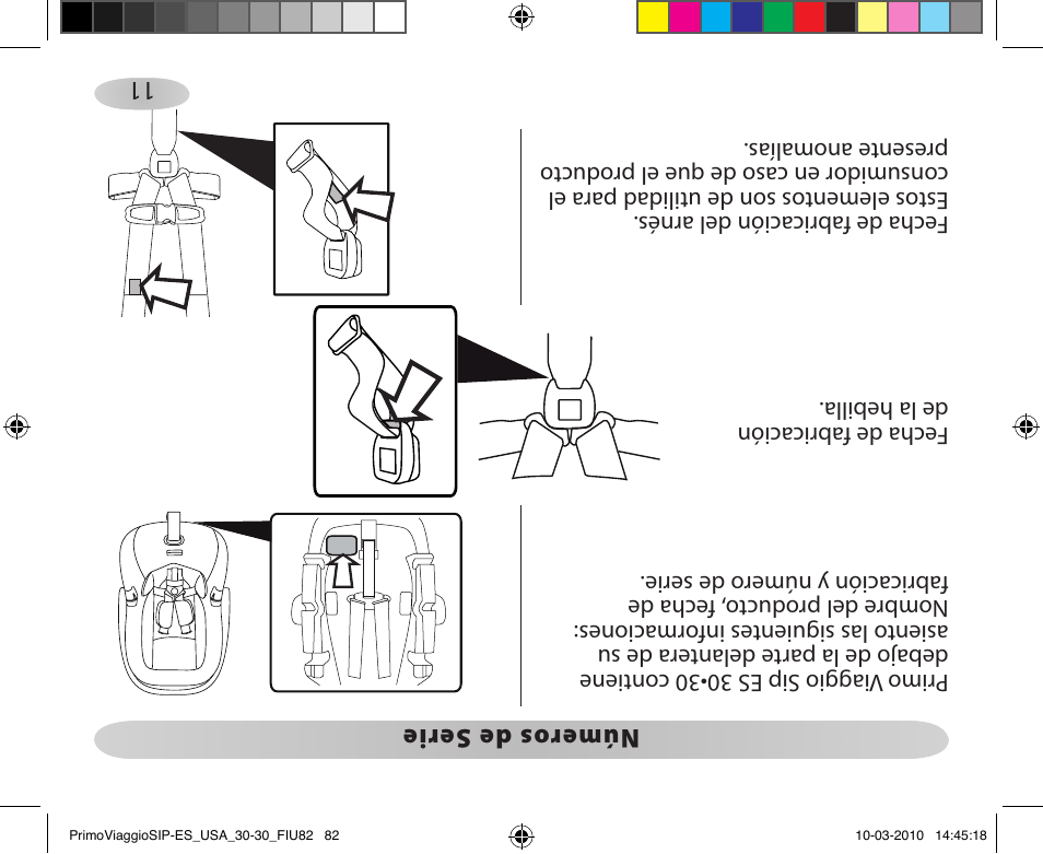 Peg-Perego PRIMO VIAGGIO SIP ES 30.30 User Manual | Page 82 / 92
