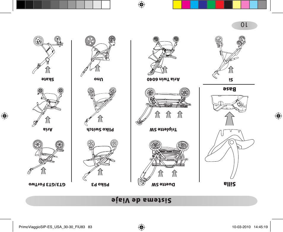Peg-Perego PRIMO VIAGGIO SIP ES 30.30 User Manual | Page 83 / 92