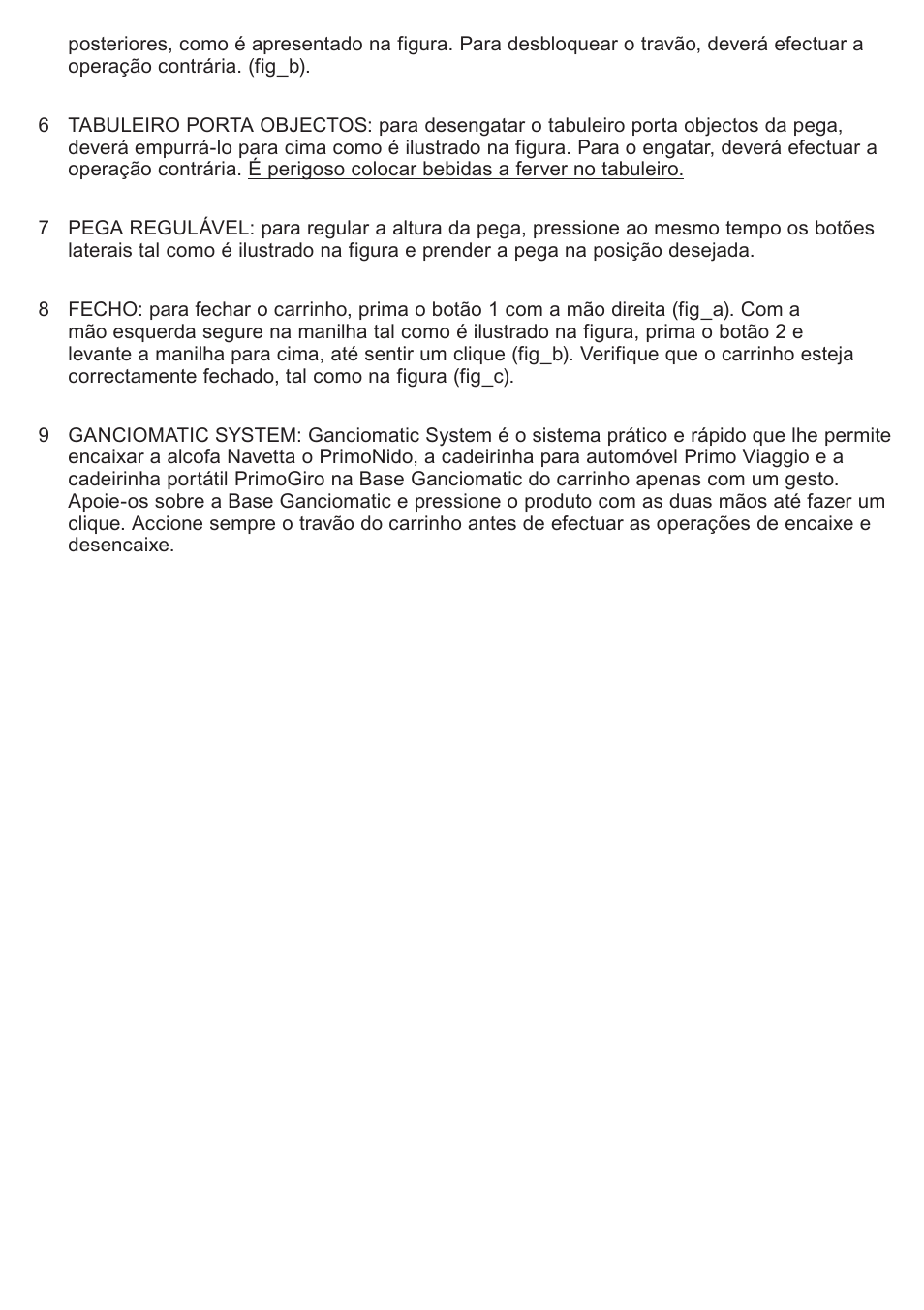 Peg-Perego Caravel 22 User Manual | Page 24 / 56